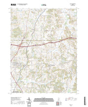 US Topo 7.5-minute map for Dale IN