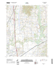 US Topo 7.5-minute map for Daylight IN