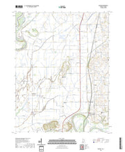 US Topo 7.5-minute map for Decker INIL