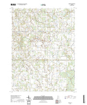 US Topo 7.5-minute map for Denham IN