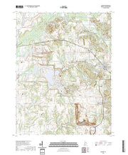 US Topo 7.5-minute map for Dugger IN