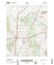 US Topo 7.5-minute map for Elberfeld IN