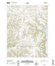 US Topo 7.5-minute map for Everton IN