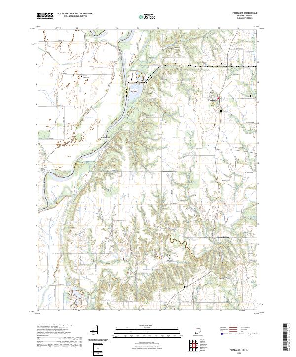 US Topo 7.5-minute map for Fairbanks INIL