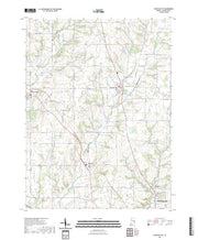 US Topo 7.5-minute map for Fountain City IN