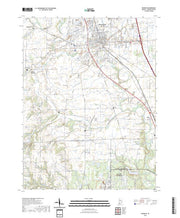 US Topo 7.5-minute map for Franklin IN