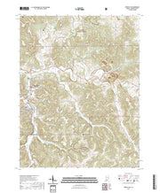 US Topo 7.5-minute map for French Lick IN