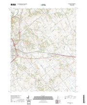 US Topo 7.5-minute map for Fritchton INIL