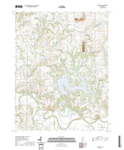 US Topo 7.5-minute map for Glendale IN