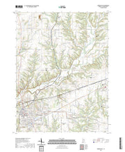 US Topo 7.5-minute map for Greencastle IN