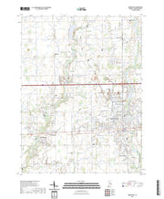 US Topo 7.5-minute map for Greenfield IN