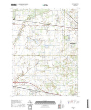 US Topo 7.5-minute map for Hamlet IN