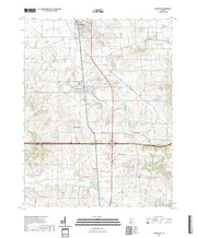 US Topo 7.5-minute map for Haubstadt IN