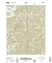 US Topo 7.5-minute map for Huron IN