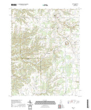 US Topo 7.5-minute map for Kent IN