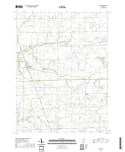 US Topo 7.5-minute map for Kirklin IN