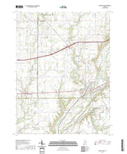 US Topo 7.5-minute map for Knightstown IN