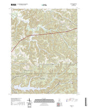 US Topo 7.5-minute map for Koleen IN