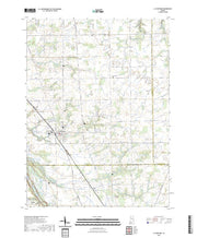 US Topo 7.5-minute map for La Fontaine IN