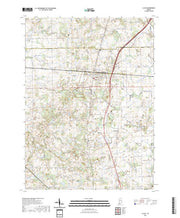 US Topo 7.5-minute map for La Paz IN