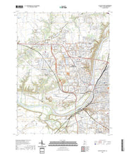 US Topo 7.5-minute map for Lafayette West IN