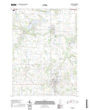 US Topo 7.5-minute map for Lagrange IN