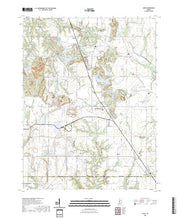 US Topo 7.5-minute map for Lewis IN