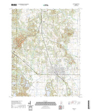 US Topo 7.5-minute map for Linton IN