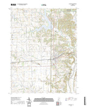 US Topo 7.5-minute map for Loogootee IN