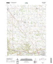 US Topo 7.5-minute map for Lucerne IN