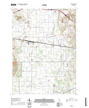 US Topo 7.5-minute map for Lydick IN