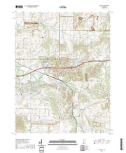 US Topo 7.5-minute map for Lynnville IN