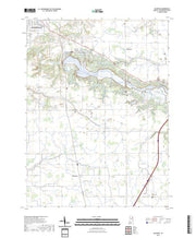 US Topo 7.5-minute map for Majenica IN