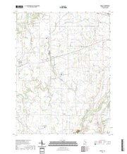 US Topo 7.5-minute map for Manilla IN