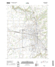 US Topo 7.5-minute map for Marion IN