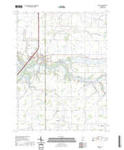 US Topo 7.5-minute map for Markle IN