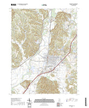 US Topo 7.5-minute map for Martinsville IN