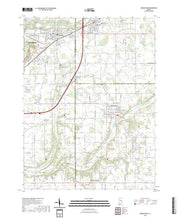 US Topo 7.5-minute map for Middletown IN