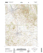 US Topo 7.5-minute map for Mitchell IN