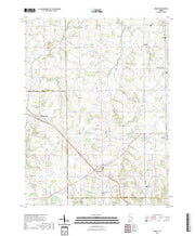 US Topo 7.5-minute map for Modoc IN