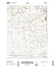 US Topo 7.5-minute map for Monon IN