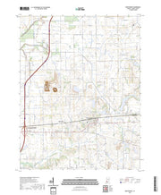 US Topo 7.5-minute map for Montgomery IN