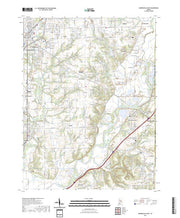 US Topo 7.5-minute map for Mooresville East IN