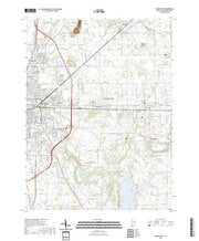 US Topo 7.5-minute map for Muncie East IN