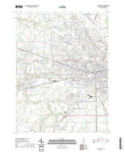 US Topo 7.5-minute map for Muncie West IN