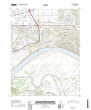 US Topo 7.5-minute map for Newburgh INKY