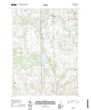 US Topo 7.5-minute map for Orland IN