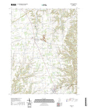 US Topo 7.5-minute map for Osgood IN