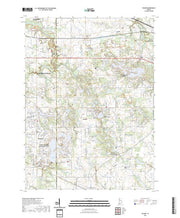 US Topo 7.5-minute map for Palmer IN