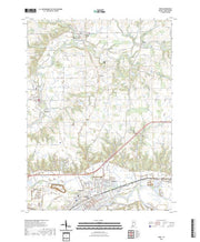 US Topo 7.5-minute map for Peru IN